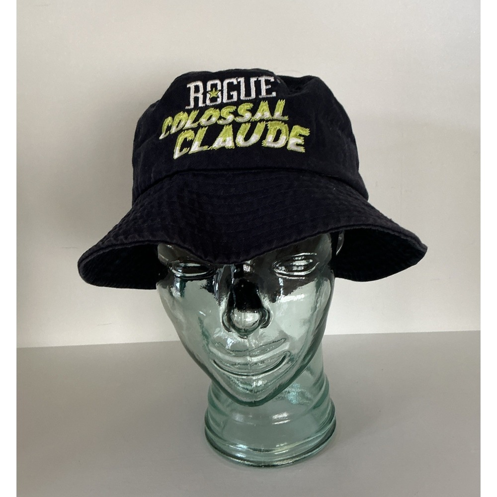 Rogue Brewery Newport Oregon Colossal Claude Imperial IPA Bucket Hat See Pics